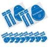 Mipcase Cell Phone Cleaner Tool 200 Pcs LCD Dedust Sticker for Camera Lens Tempered Glass Screen Dust Removal view 1