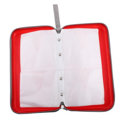 PRETYZOOM 80-Slot CD Case Portable Storage Binder Hard Cover Travel-Friendly DVD Organizer for Home Office and Car