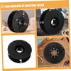VILLFUL 3pcs Electric Cord Reel Holder Cable Reel Storage Wire Spool Organizer Garage Accessories Outdoor Extension Cord Holder view 4