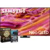 Samsung 55" Neo QLED 4K QN90F Smart TV (2025) Vision AI, Mini LED, Neo Quantum HDR+, Glare-Free Bundle with CPS Exclusive 1-Year Protection & Deco Gear Complete Home Theater Beginner's Guidebook view 1