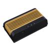 Zerodeko 1pc Car Ventilating Fan USB Solar Auto Window Vent Fan Solar Car Rechargeable Black view 1