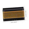 Zerodeko 1pc Car Ventilating Fan USB Solar Auto Window Vent Fan Solar Car Rechargeable Black view 3