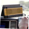 Zerodeko 1pc Car Ventilating Fan USB Solar Auto Window Vent Fan Solar Car Rechargeable Black view 4