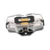 MUCKLILY 32v Auto Audio Fuse Block Way for Car Amplifier Transparent Cover Easy Installation Protects Your for Automotive Modifications view 1