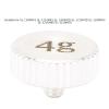 Mtlavishness Rekordbox Cartridge Counterweight Gold Plated For SL 1200 SL1210 Series Aluminum Alloy Exquisite Workmanship Long Lasting Use (+4g silver) view 4
