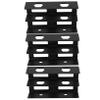 DOITOOL 1 Set Under Desk Mount Double Layer Bracket for Laptops Keyboards Organizer Rack for Cable Boxes Network Switches Elegant Design view 1