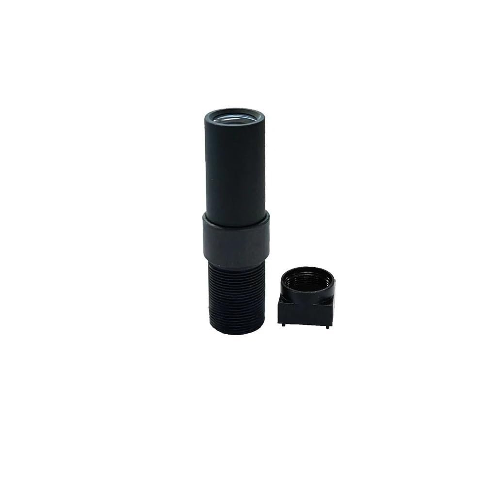 PINGANRUYI HD Micro Camera Lens M7 X 0.35mm Interface 25mm Aperture F6.0 Format 1/2.7 Inch for Surveillance Security Cameras(Lens with 650nm)