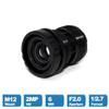 HD CCTV Lens 1080P 6MM M12 Interface Aperture F2.0 Format 1/2.7 Inch for Surveillance Security Camera view 2