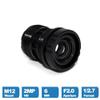 HD CCTV Lens 1080P 6MM M12 Interface Aperture F2.0 Format 1/2.7 Inch for Surveillance Security Camera view 3