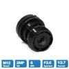 HD CCTV Lens 1080P 6MM M12 Interface Aperture F2.0 Format 1/2.7 Inch for Surveillance Security Camera view 4