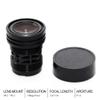 PINGANRUYI HD CCTV Lens 3.97mm 720P 1 Megapixel M12*P0.5 Interface F1.6 CCV Lens for Surveillance Security Camera Accessories view 4