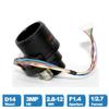 PINGANRUYI Motorized Zoom CCTV Lens 3MP 2.8-12mm D14 Mount with Motorized Zoom and Focus for 1080P/3MP AHD/IP Cameras view 2