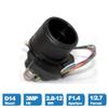 PINGANRUYI Motorized Zoom CCTV Lens 3MP 2.8-12mm D14 Mount with Motorized Zoom and Focus for 1080P/3MP AHD/IP Cameras view 3