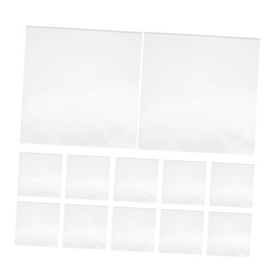 HONMEET 24pcs Vinyl Record Sleeves and Outer Covers for Album Tear-resistant Storage Bags for Vinyl Records Elegant Design for Your Collection