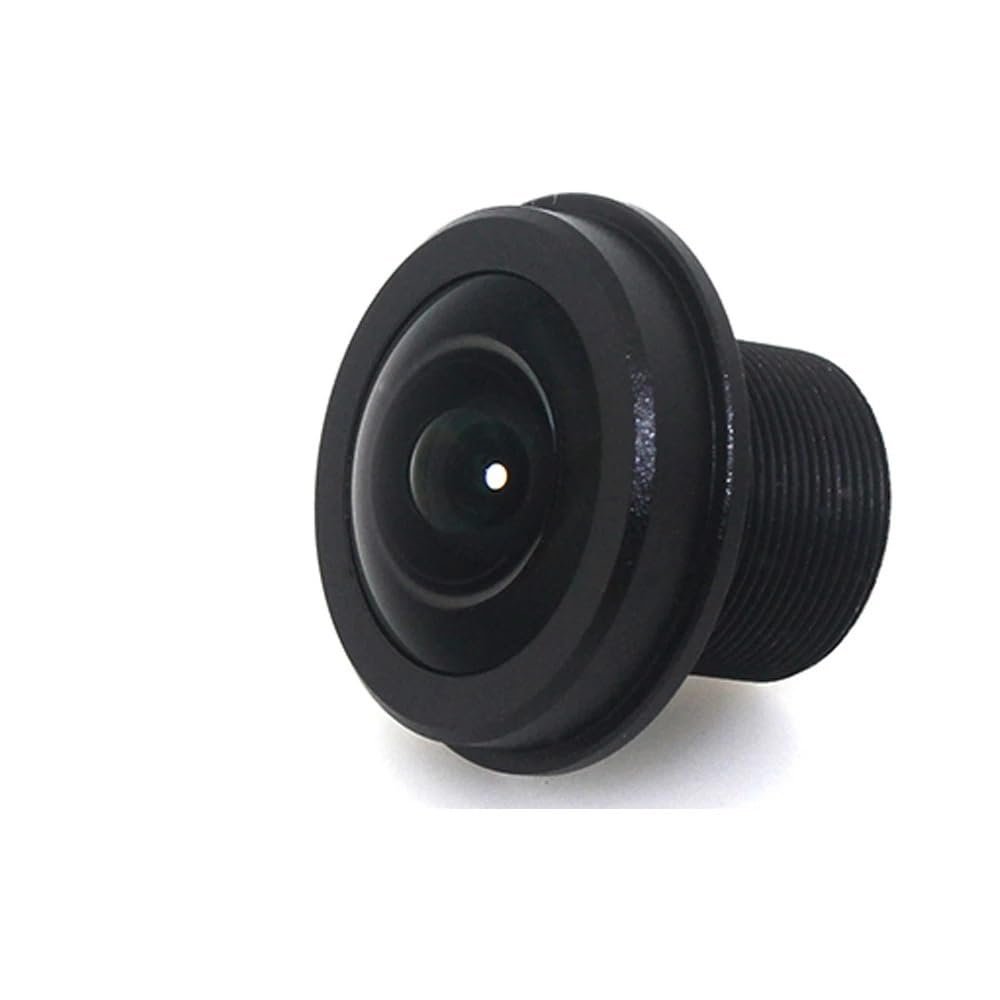 PINGANRUYI Fisheye Lens 5MP 1.56mm F2.0 1/2.5 inch 180 Degree M12 Mount Lens for Video Surveillance Security Cameras
