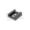 Angoily 5sets Hot Shoe Mount Adapter for Cameras Cold Shoe Extension Bracket for Accessories Easy Installation Versatile Photography Equipment view 2