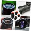 Holibanna 4pcs Camera Lens Pouches Storage Bags for Outdoor Activities Compatible Camera Lenses Flexible Neoprene Drawstring Design view 4
