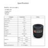 PINGANRUYI CS Interface CCTV Lens HD 3MP 4MM F1.4 1/2.5 Inch for IP Surveillance Security Camera view 2
