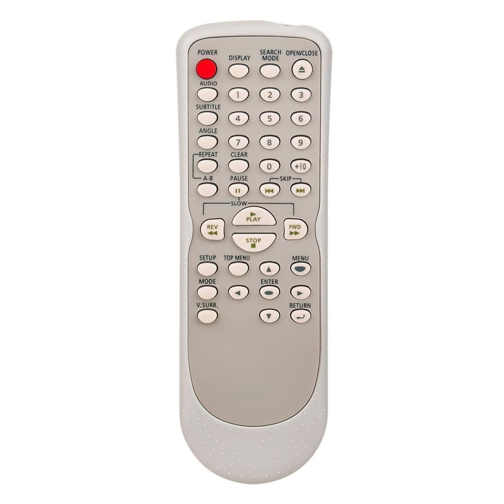 NB050 Replaced Remote Control for Symphonic Emerson Sylvania Magnavox DVD Player Remote