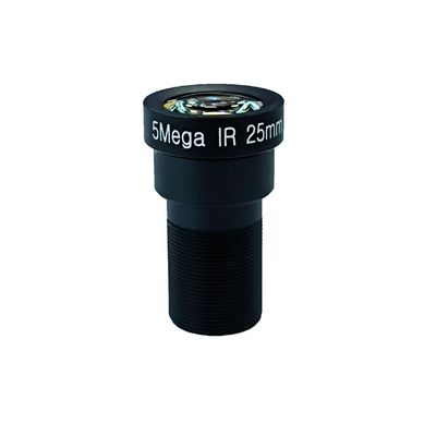 Lens HD 5MP 25MM Long Viewing Distance Aperture F1.8 Format 1/1.8 Distortion-Free with 650nm Infrared Filter for Surveillance Cameras(Lens 650 IR Filter)
