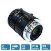 Industrial CCTV Lens 12mm HD 5MP C-Mount Aperture F1.6 Image Format 2/3 Inch for Surveillance Security IP Cameras view 3