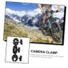 Healifty Motorcycle Camera Mount Clamp Ball Head Sturdy Bike Phone Holder for Outdoor Rides view 4
