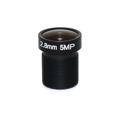 5.0Megpixel CCTV Camera Lens 2.8mm M12 Interface Fixed Aperture F2.0 1/2.5" for HD Security IP Cameras
