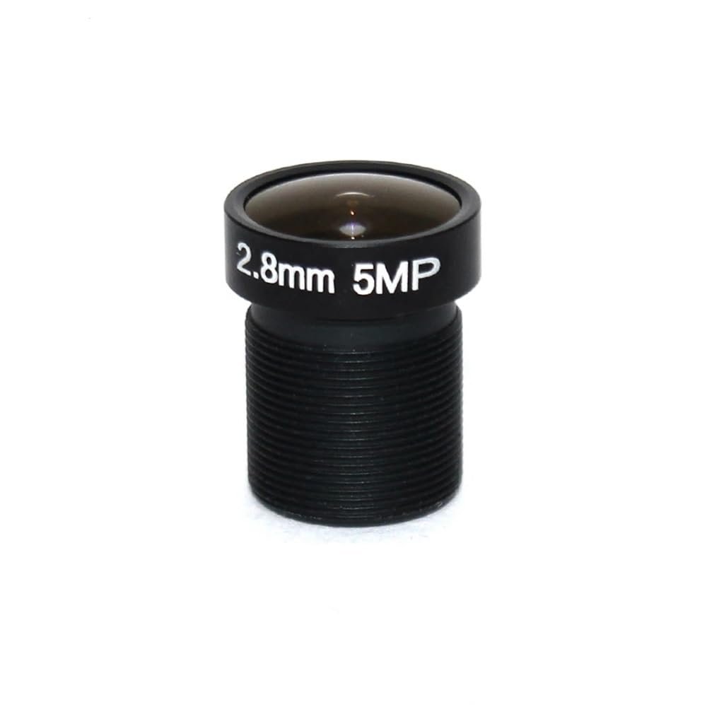 5.0Megpixel CCTV Camera Lens 2.8mm M12 Interface Fixed Aperture F2.0 1/2.5" for HD Security IP Cameras