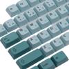 AXVEFHXB Japanese Hiragana PBT XDA Profile Iceberg Keycap Set 126 Compatible with ANSI Mechanical Keyboards and Switches view 2