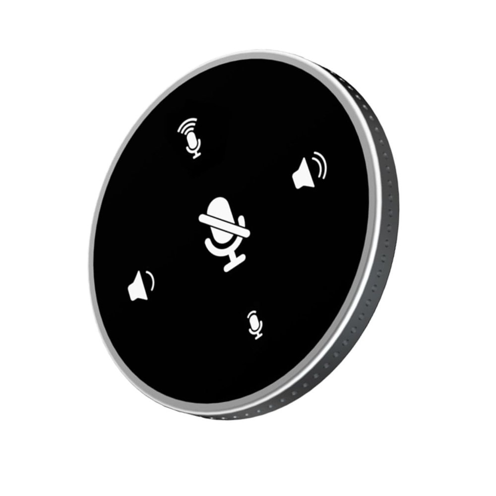 Kisangel USB Microphone Speaker Omnidirectional Desktop Mic for Portable Game Chatting Tool