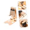 Angoily Compact Foldable Tablet Holder Flexible Phone Rack Portable Stand Mini Cellphone Holder Aluminum Stand view 4