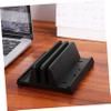 ARTIBETTER Adjustable Laptop Stand with Dual Slots Vertical Tablet Holder for Desk Organization Nonslip Padded Support for Laptops and Tablets Optimizes Workspace and Reduces Clutter view 4
