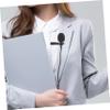 DECHOUS 2pcs Lapel Microphone for Recording Clip Interview Mic for Video Recording Vlogging and Classroom Use High Sensitivity Durable Material view 3