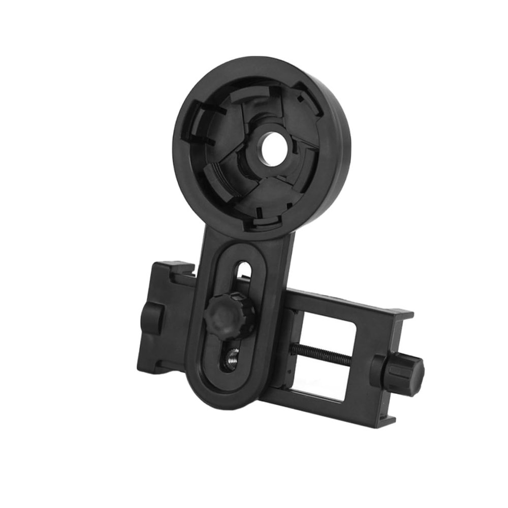 Angoily Binocular Monocular Telescope Mount Smartphone Camera Adapter Phone Holder for Binoculars Spotting Scope Made of Material