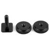 Angoily 3pcs Dual Layer Hot Shoe Mount Adapter Camera Tripod Screw Compatible Microphones Led Lights Lightweight Easy to Carry view 4