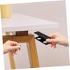 Veemoon 3pcs Metal Laptop Mount under Desk Black Storage Rack Clamp Keyboard Tray view 4