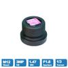 Waterproof Lens M12 HD 3MP 1.47MM Aperture F1.8 1/3" with 650nm IR Filter IP68 for Car Rear View Camera view 2