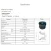 Waterproof Lens M12 HD 3MP 1.47MM Aperture F1.8 1/3" with 650nm IR Filter IP68 for Car Rear View Camera view 4