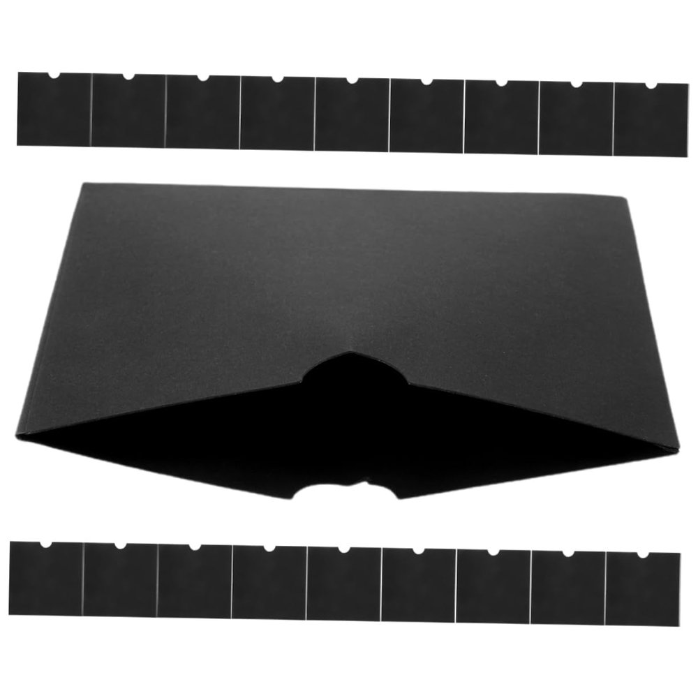 Ciieeo 20pcs Kraft Paper Cd Sleeves Minimalist Dvd Storage Envelopes Kraft Paper Cases for and Dvds Elegant Design for Business Cards and Disc