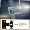 Angoily 1set Hanging Speaker Bracket Sturdy Iron Wall Mount Hook for Bookshelf Audio Equipment Easy Installation Surround Sound Hanger Versatile Suspension for Modern Room Design view 3