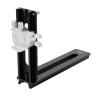 FVDPWYE L Shaped Bracket Camera Holder Compact Heavy Duty Telescope Accessory Vertical Horizontal Quick Release Plate for Monopods, Black view 1
