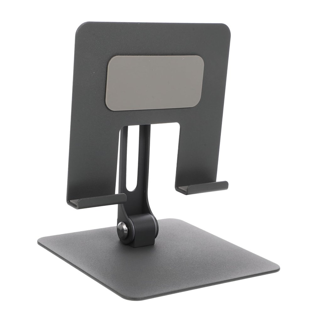 Angoily Desk Tablet Stand Metal Folding Non-Slip Phone Holder for Laptop Tablet