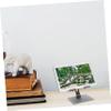 Angoily Desk Tablet Stand Metal Folding Non-Slip Phone Holder for Laptop Tablet view 3