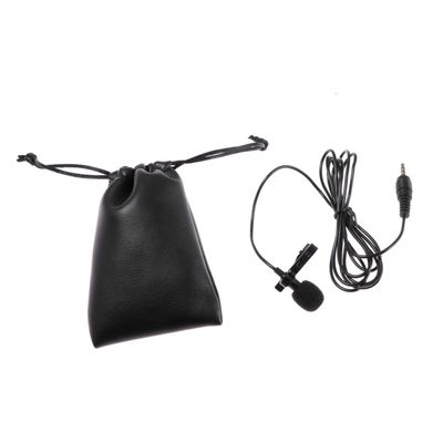 DECHOUS Mobile Phone Clip Lavalier Condenser Mic Jack for Pc Computer Podcasting Boys and Girls Recording