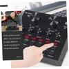 DECHOUS Condenser Microphone Set Sound Card for Live Streaming Podcasting and Music Mixing Dual Microphone Ports for Mobile view 4