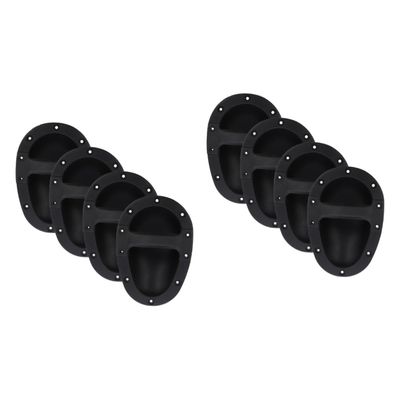 Gadpiparty 8pcs Speaker Side Handle for Easy Installation Smooth Design for Speaker Cabinets and Lightweight Modern Style for Home Use