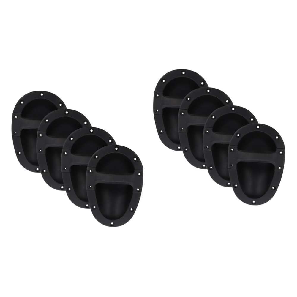 Gadpiparty 8pcs Speaker Side Handle for Easy Installation Smooth Design for Speaker Cabinets and Lightweight Modern Style for Home Use