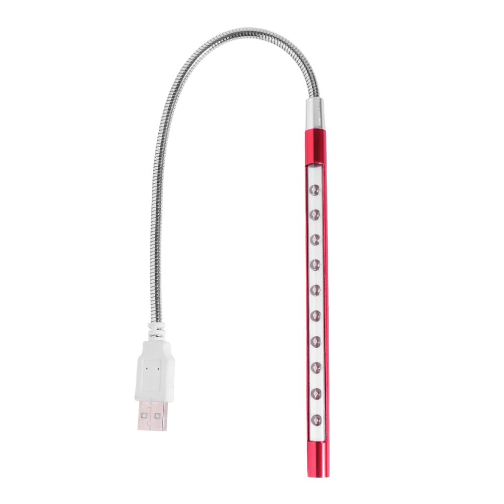Angoily Laptop USB Light Desk Lamp Rotating Gooseneck Energy-Saving Eye Protection for Study Night