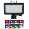 Nutriess Underwater LED Video Light 8 Modes Hero 9 Action Camera Diving Fill Light RGB Photography 20m Depth view 4