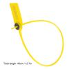 100pcs Plastic Security Seal Cable Tie with Number, 40cm Package Transportation Truck Label Cable Ties for Logistics Warehouse Shipping view 3
